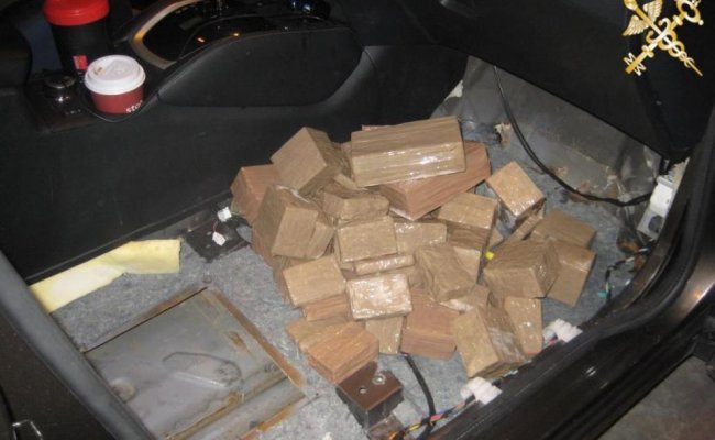 Пограничники задержали словака, пытавшего ввезти в Беларусь крупную партию наркотиков