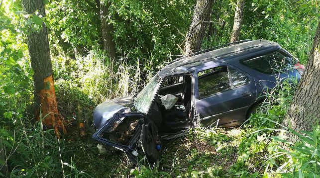 ДТП в Брестской области: пострадали водитель и несовершеннолетний пассажир