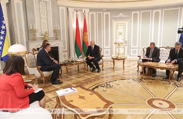 Лукашенко: Беларусь может достичь большего в развитии отношений с Боснией и Герцеговиной