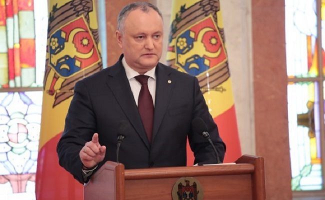 Президент Молдовы Додон отменил декрет о роспуске парламента страны