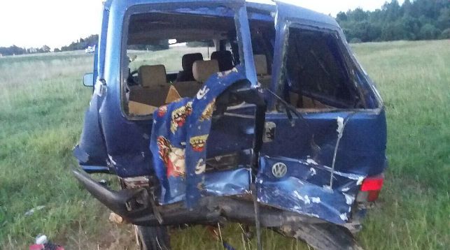 ДТП в Витебской области: погиб водитель микроавтобуса