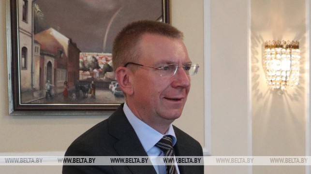 Ринкевичс отметил доверительный характер обсуждения вопросов белорусско-латвийской повестки дня
