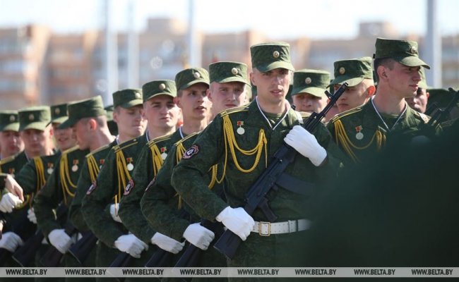 День Победы в Беларуси: В параде участвует свыше 150 единиц техники