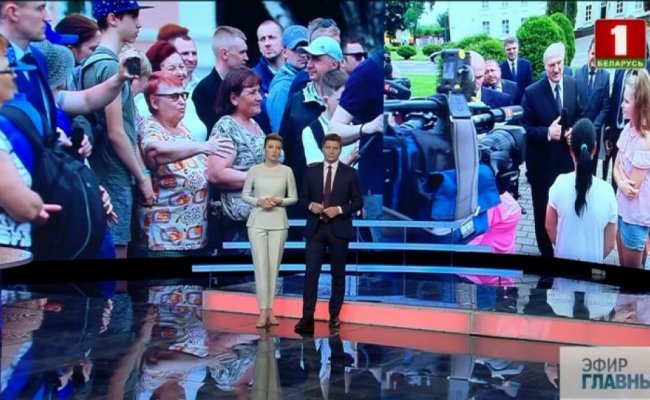 Гендиректор канала «Беларусь-1» намекнул на вмешательство России в белорусские президентские выборы