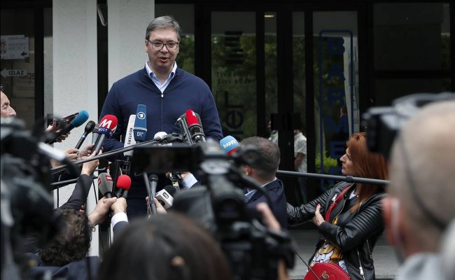 Партия президента Сербии Вучича одержала победу на парламентских выборах