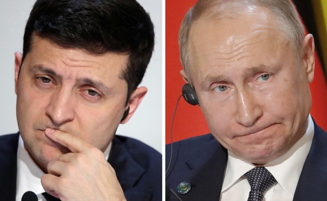 Путин и Зеленский провели разговор и обсудили урегулирование конфликта в Украине