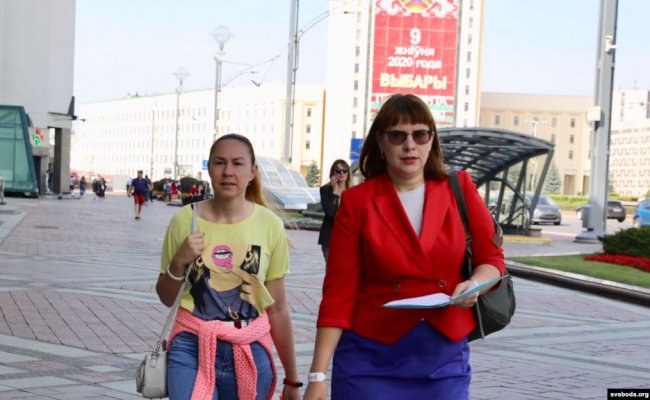 Штаб Тихановской пожаловался в ЦИК на препятствие проведению митинга 6 августа в Минске