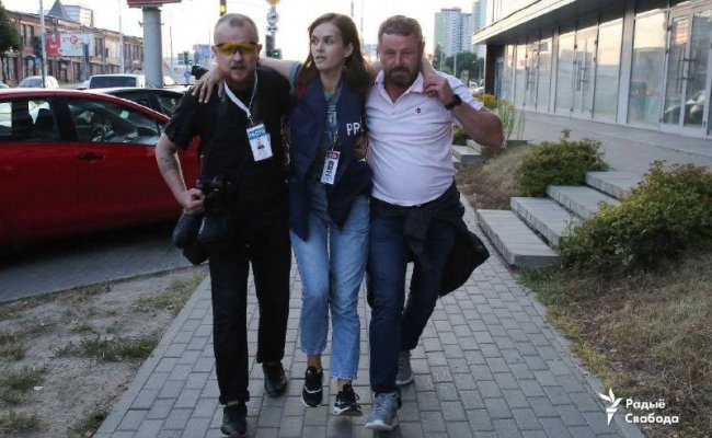 В Минске ранили журналистку «Нашей нивы»