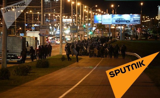 Акции протеста в Минске продолжаются третий день: есть задержанные