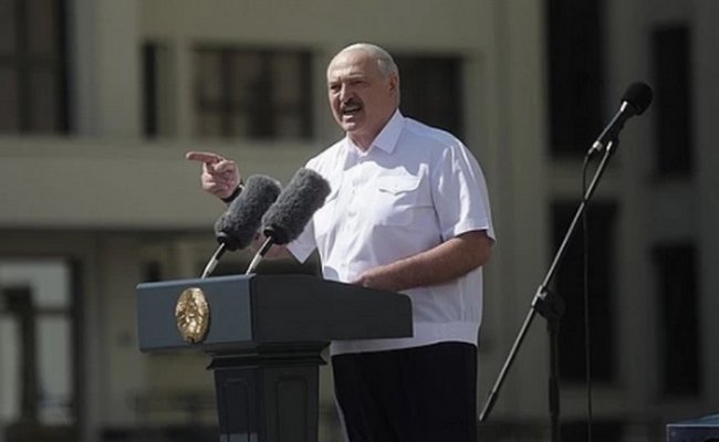 Выступление Лукашенко на митинге