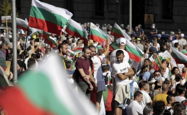 В Болгарии массовые протесты продолжаются более двух месяцев