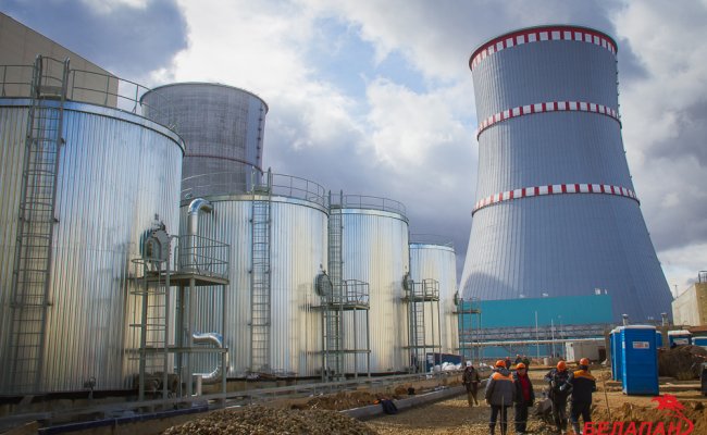 Минэнерго: Первый энергоблок БелАЭС готов на 98%