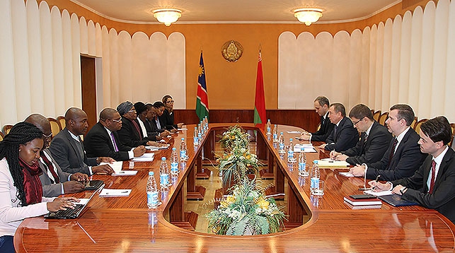 Беларусь и Намибия планируют создать комитет по торгово-экономическому сотрудничеству