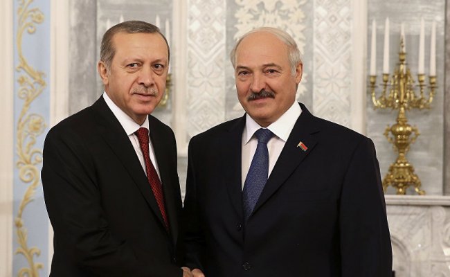 Дружба Лукашенко с Эрдоганом