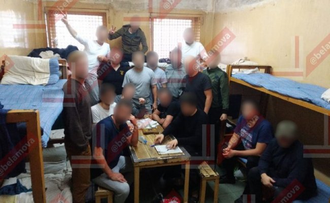 Один из белорусских Телеграм-каналов опубликовал фотографии содержания заключенных в Жодинском СИЗО