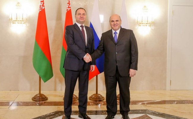 Головченко и Мишустин проведут встречу и обсудят интеграцию между Беларусью и РФ