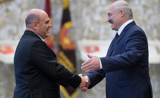 Лукашенко 16 апреля проведет встречу с российским премьером Мишустиным