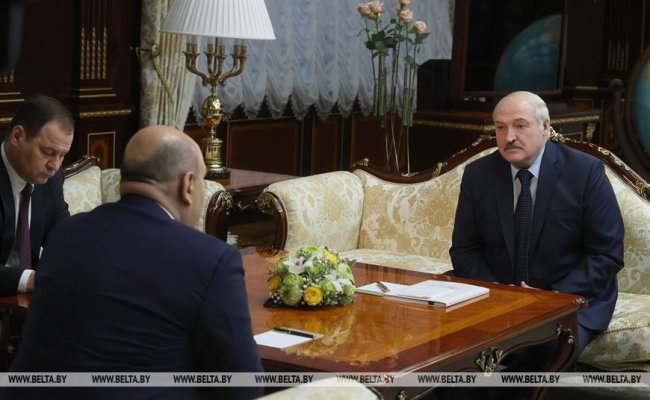 Лукашенко: Мишустин прибыл в Минск, чтобы рассмотреть «одну из важнейших наших проблем»