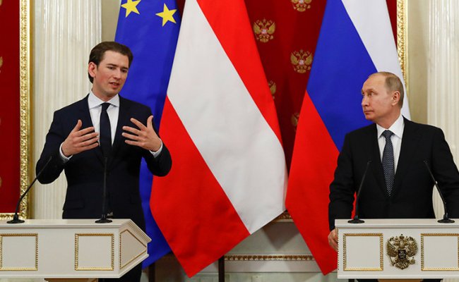 Путин созвонился с канцлером Австрии и обсудил ситуацию в Беларуси