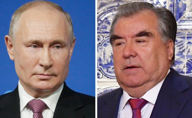 Путин пообещал Таджикистану поддержку из-за непростой ситуации на афганской границе
