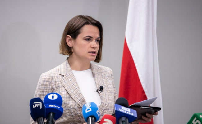 Тихановская обвинила белорусское руководство в «необдуманной мести» оппозиционным организациям
