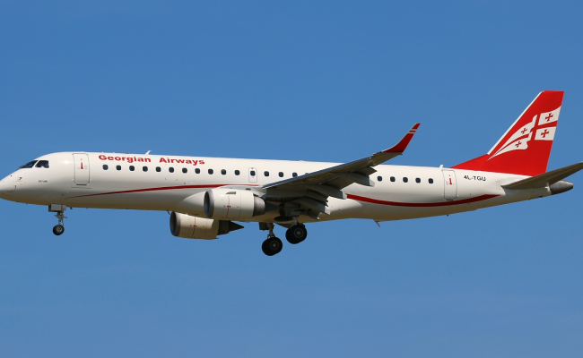 Georgian Airways возобновила полеты в Минск