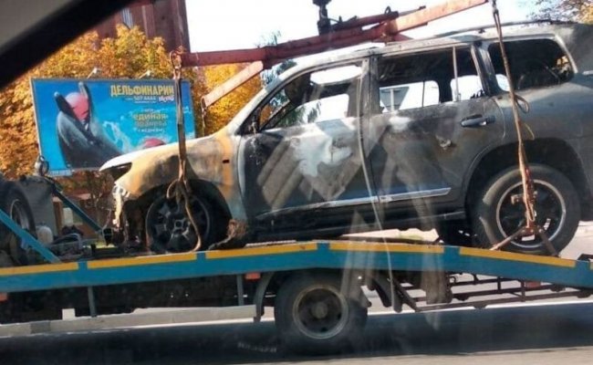 В Минске подожгли автомобиль председателя комитета судебных экспертиз - СМИ