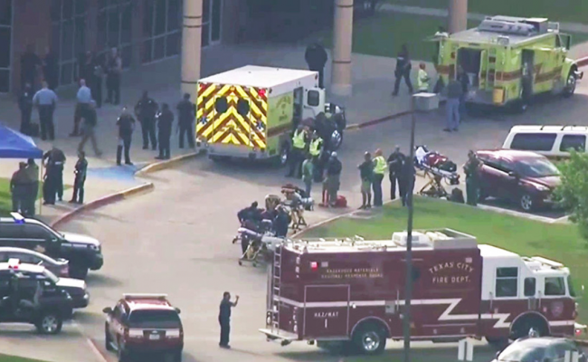 В Техасе на школу напал неизвестный - есть раненые и погибшие