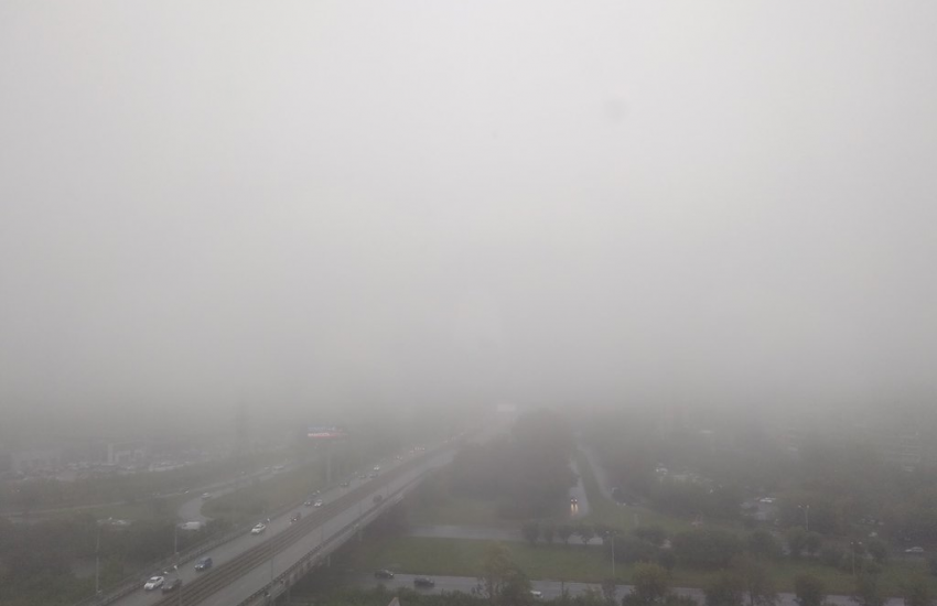 В Беларуси из-за сильного тумана объявили штормовое предупреждение