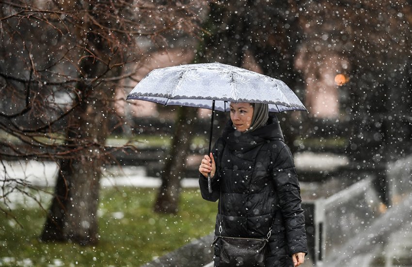 Снег с дождем прогнозируют синоптики в Беларуси на 18 ноября
