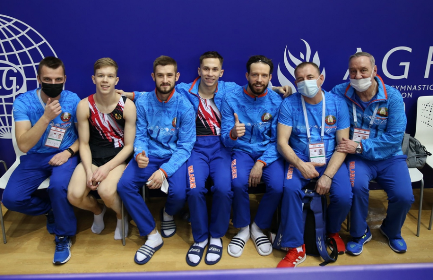 Сборная Беларуси по прыжкам на батуте завоевала «золото» ЧМ в Баку