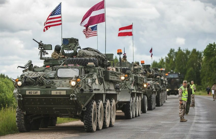 Военные учения «Зимний щит-2021» стартовали в Латвии
