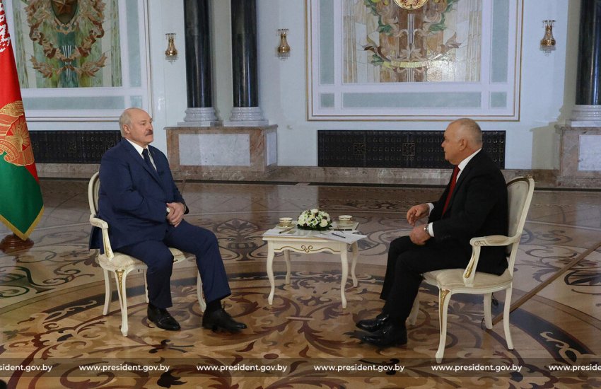 Лукашенко дал большое интервью агентству «Россия сегодня»
