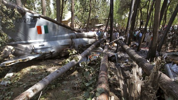 Истребитель МиГ-21 разбился на севере Индии