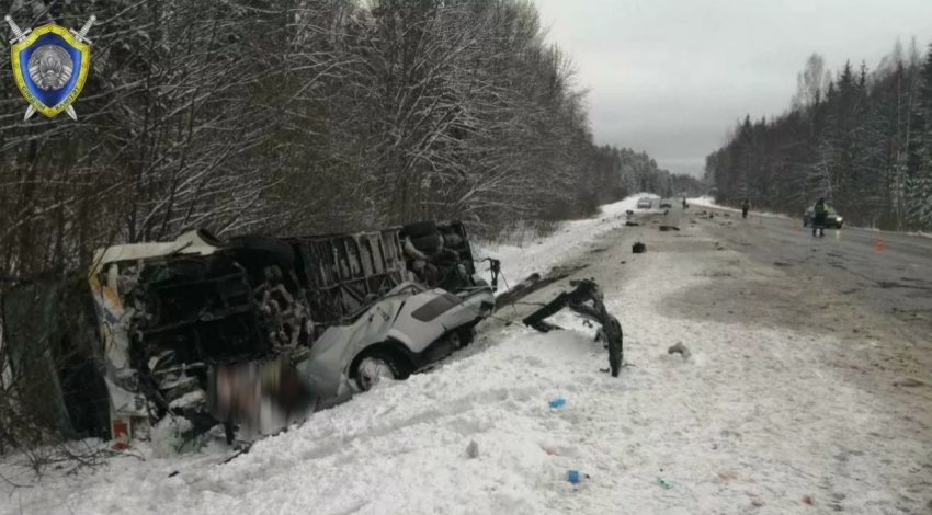 Под Витебском разбился автобус с россиянами: свыше 40 пострадавших