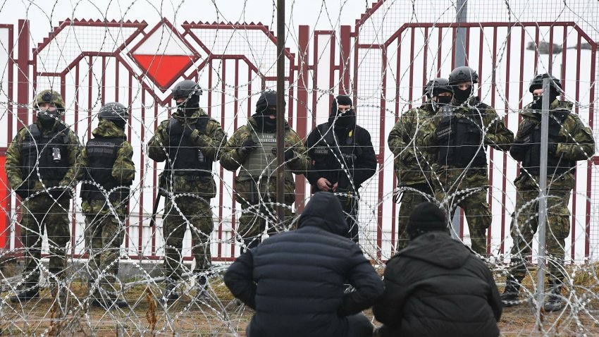 Из Беларуси в Польшу пытались попасть шесть мигрантов