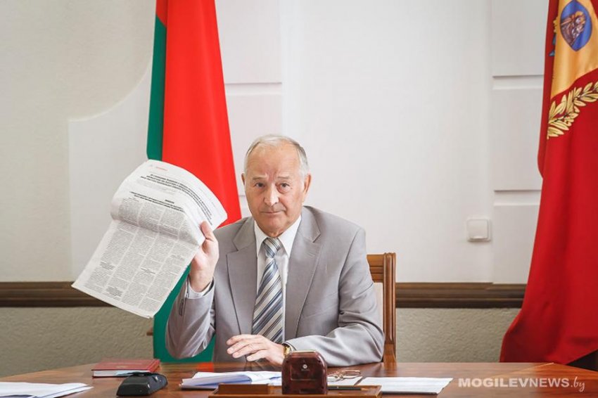 Берестов возглавил Могилевскую областную комиссию по референдуму