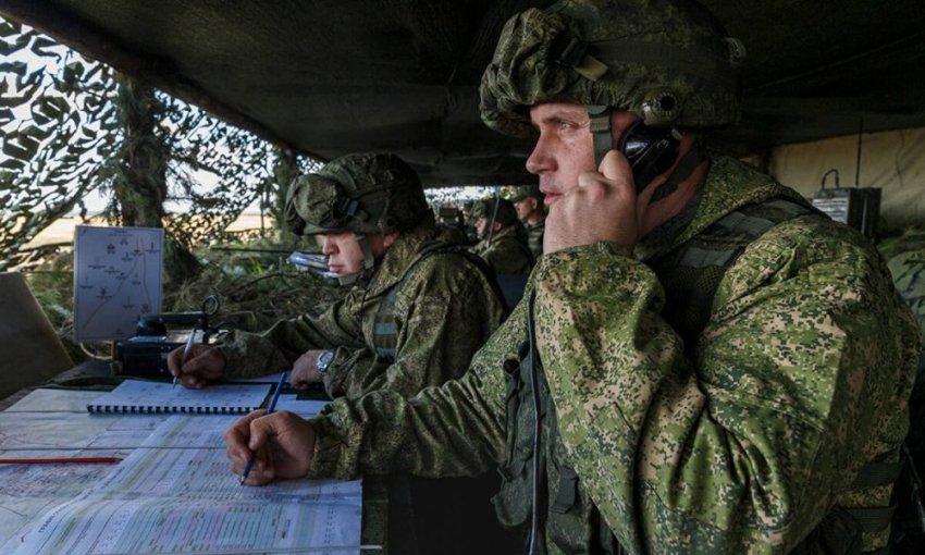 Российские военные развернули в Беларуси систему управления войсками