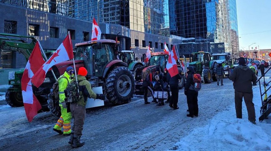В столице Канады ввели режим ЧП из-за протестов
