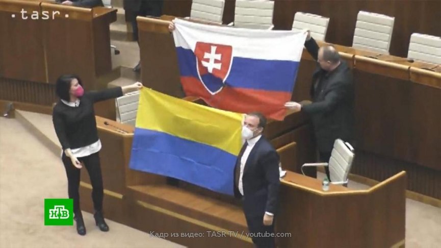 В парламенте Словакии депутаты не дали выступить проукраинским провокаторам