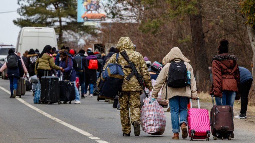 Почти 3 тысячи беженцев с Украины въехало в Беларусь за последние три дня