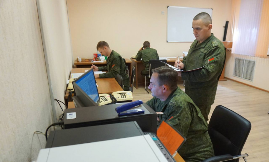 Минобороны Беларуси сообщило о проведении тренировки по планированию оборонительной операции