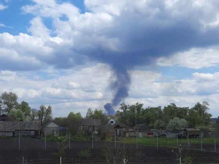 В российском Белгороде слышатся звуки взрывов