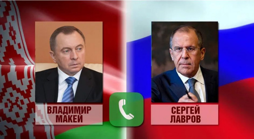 Макей и Лавров обсудили по телефону взаимодействие с международными организациями