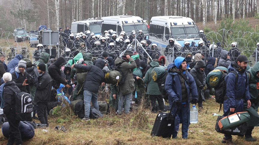 В Беларуси с января выявили более 1 тыс. попыток Польши вытеснить беженцев в страну