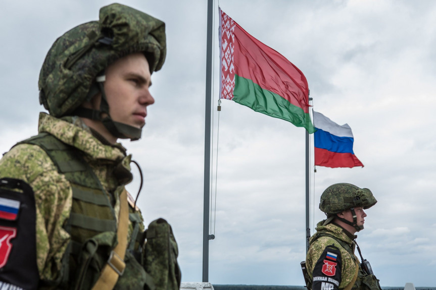 Российские и белорусские военные провели совместные учения