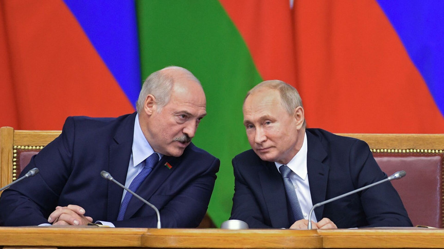 Путин в поздравлении Лукашенко отметил, что страны с честью выдержали трудности этого года
